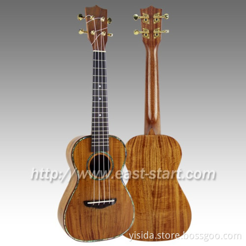 All Solid Electronic Koa Concert Ukulele